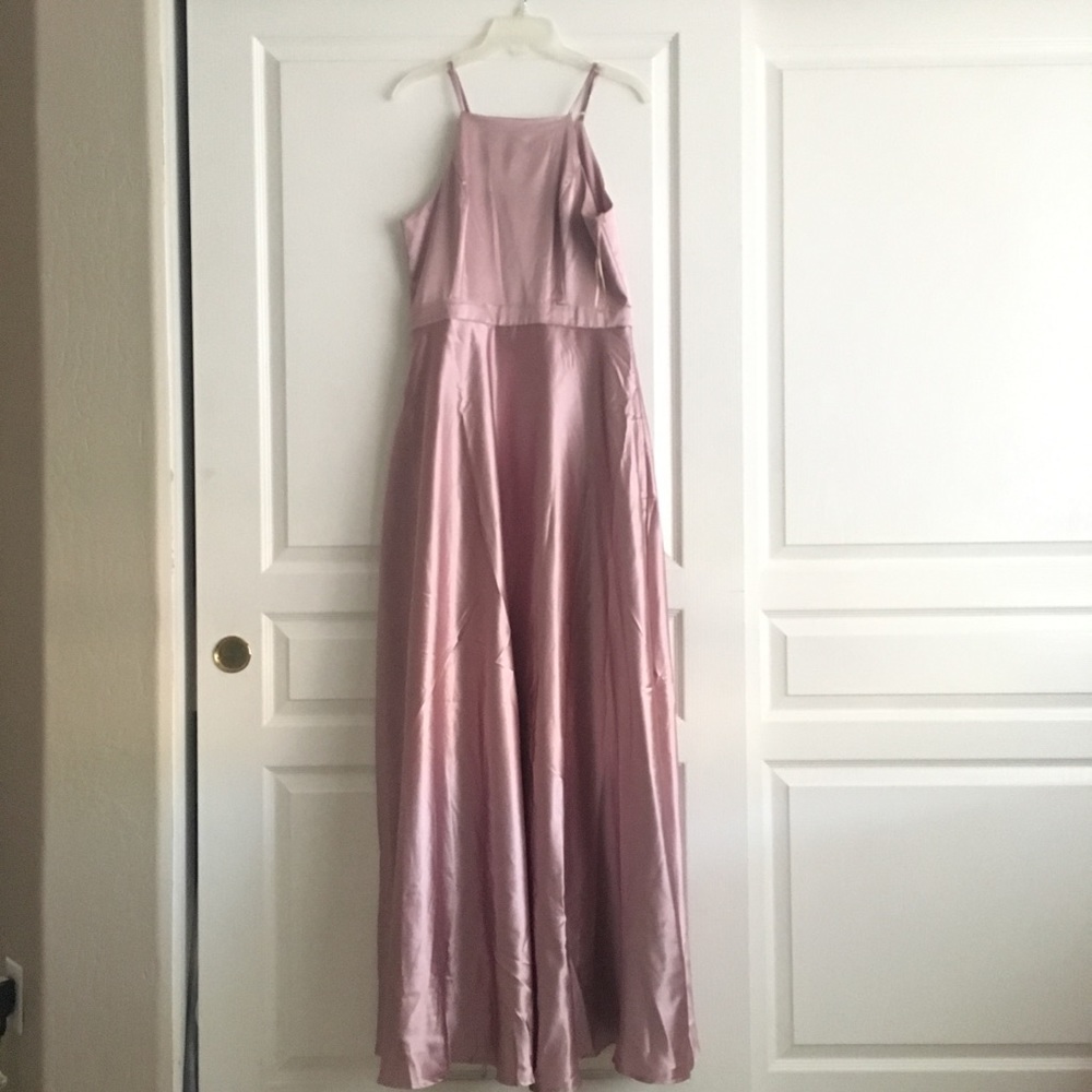 FASHION NOVA satin dress